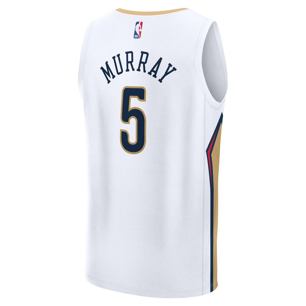Dejounte Murray New Orleans Pelicans Fanatics Fast Break Replica Player Jersey - Association Edition - White