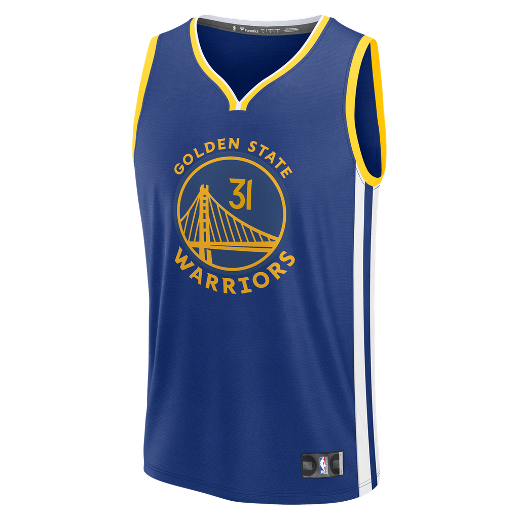 Seth Curry Golden State Warriors Fanatics Fast Break Replica Jersey - Blue - Icon Edition