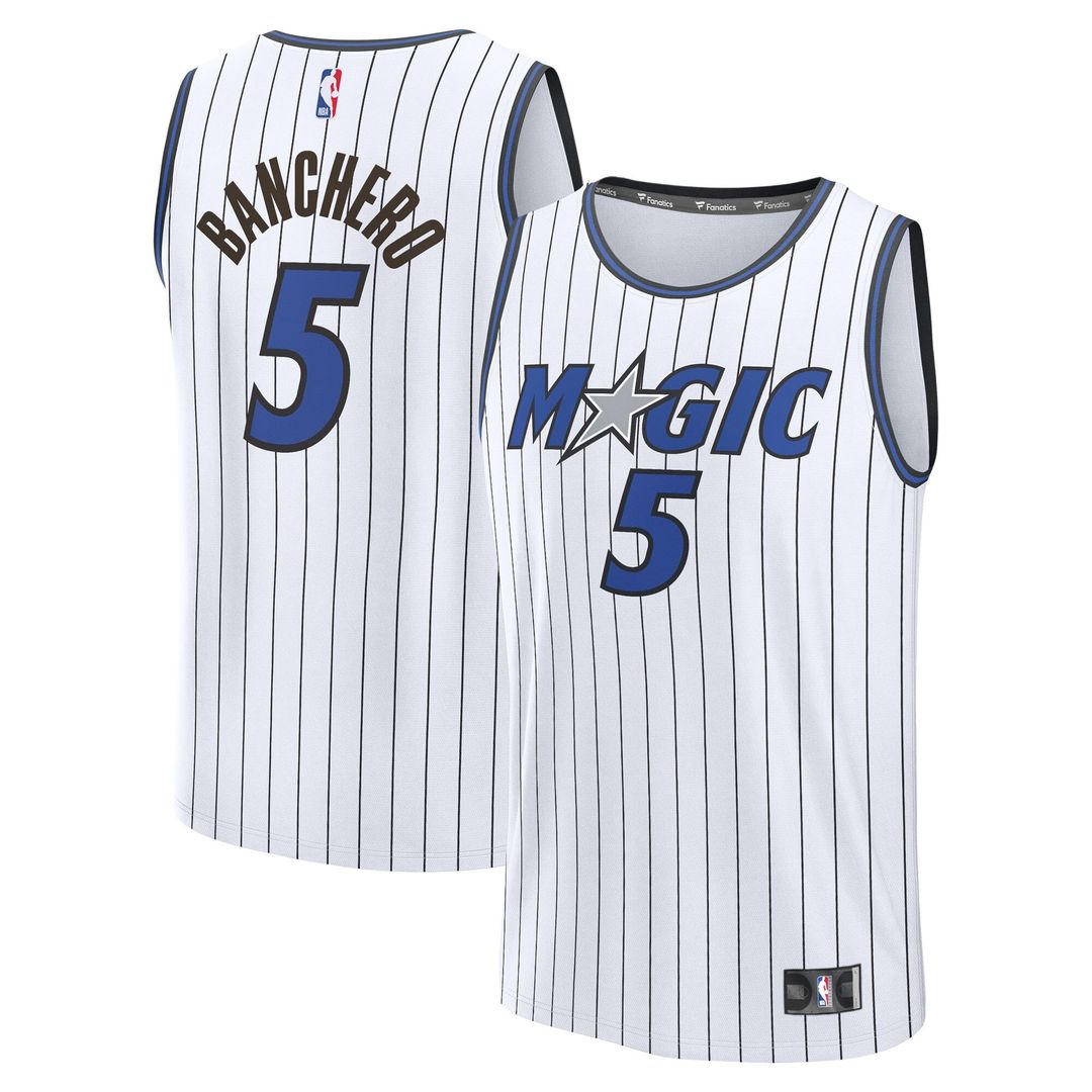 Paolo Banchero Orlando Magic Fanatics Youth Fast Break Replica Player Jersey - Association Edition - White