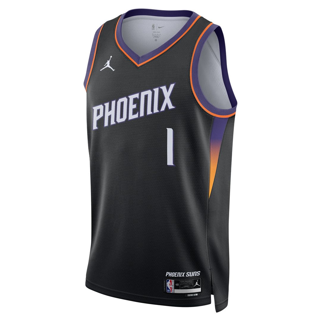 Devin Booker Phoenix Suns Jordan Brand Unisex  Swingman Jersey - Statement Edition - Black