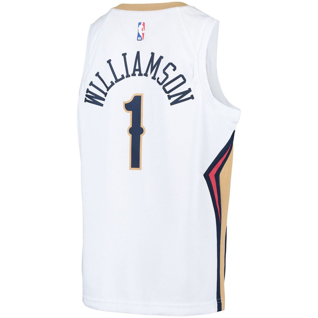 Zion Williamson New Orleans Pelicans Nike Youth Swingman Player Jersey - Association Edition - White