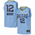 Ja Morant Memphis Grizzlies Fanatics Fast Break Replica Player Jersey - Statement Edition - Light Blue
