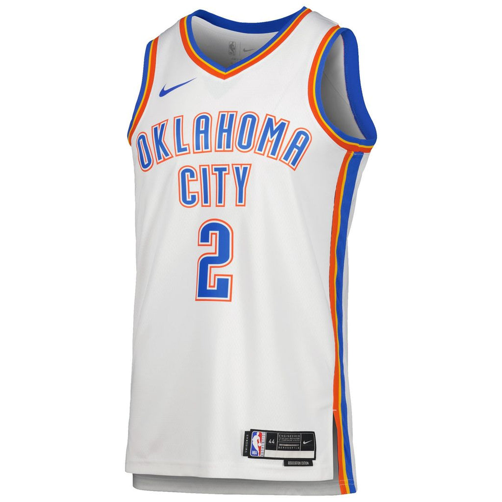 Shai Gilgeous-Alexander Oklahoma City Thunder Nike Unisex Swingman Jersey - Icon Edition - Blue