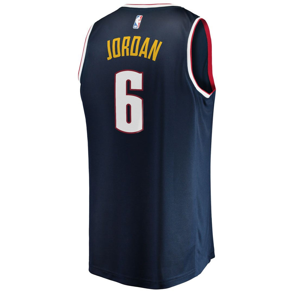 DeAndre Jordan Denver Nuggets Fanatics Youth Fast Break Player Jersey - Icon Edition - Navy