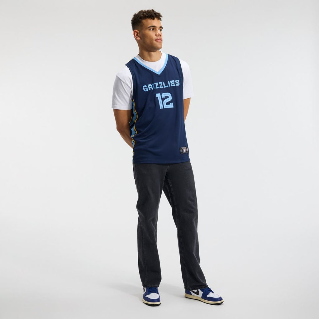 Ja Morant Memphis Grizzlies Fanatics Fast Break Replica Player Jersey - Icon Edition - Navy