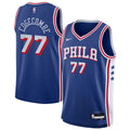 VJ Edgecombe Philadelphia 76ers Nike Youth Swingman Jersey - Icon Edition - Royal