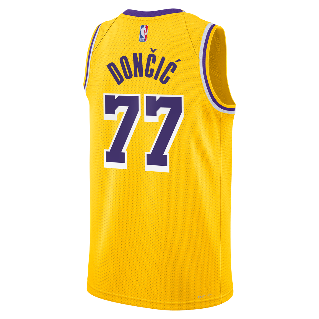 Luka Dončić Los Angeles Lakers Nike Unisex Swingman Jersey - Icon Edition - Gold