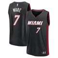 Kel'el Ware Miami Heat Fanatics Youth Fast Break Replica Player Jersey - Icon Edition - Black