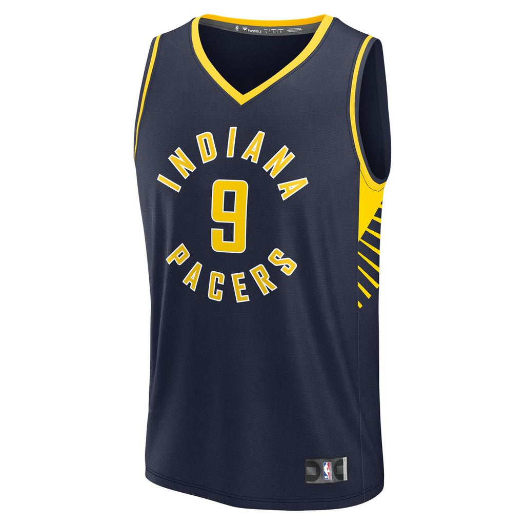 T.J. McConnell Indiana Pacers Fanatics Youth Fast Break Replica Player Jersey - Icon Edition - Navy
