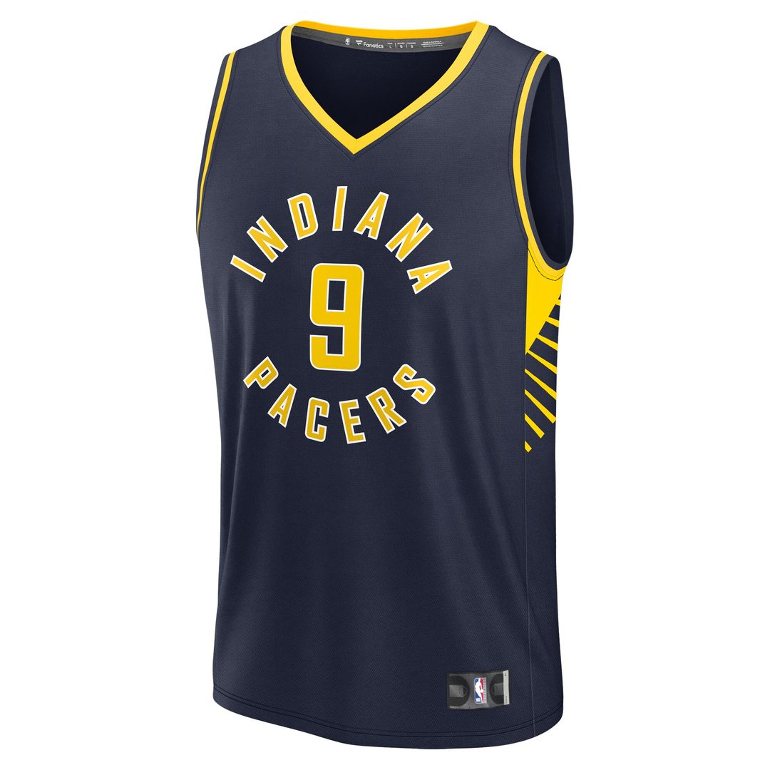 T.J. McConnell Indiana Pacers Fanatics Youth Fast Break Replica Player Jersey - Icon Edition - Navy
