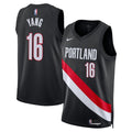 Yang Hansen Portland Trail Blazers Nike Unisex Swingman Jersey - Icon Edition - Black