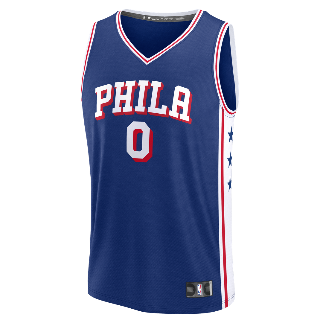 Tyrese Maxey Philadelphia 76ers Fanatics Youth Fast Break Replica Player Jersey - Icon Edition - Royal