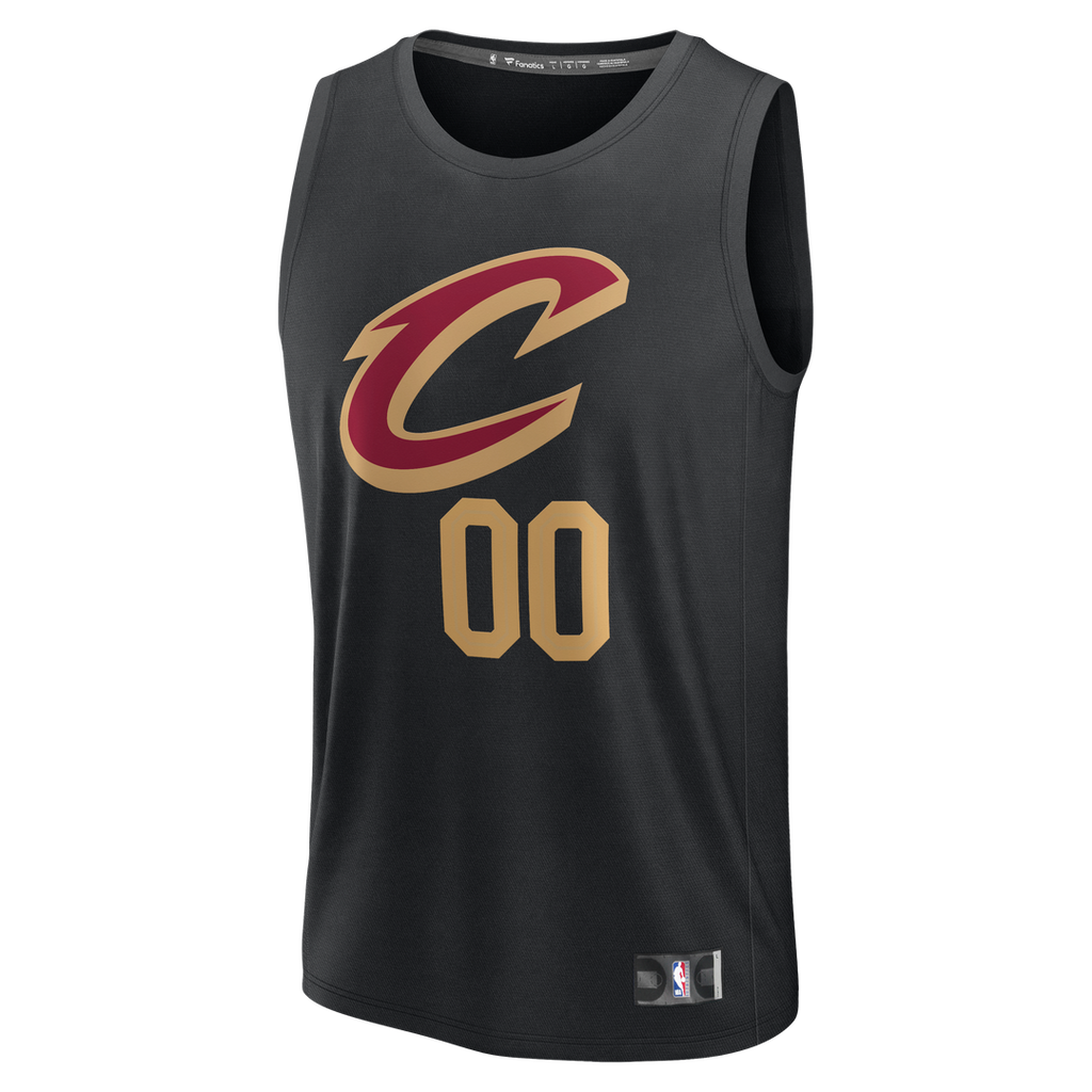 Cleveland Cavaliers Fanatics Youth Fastbreak Custom Jersey - Association Edition - White