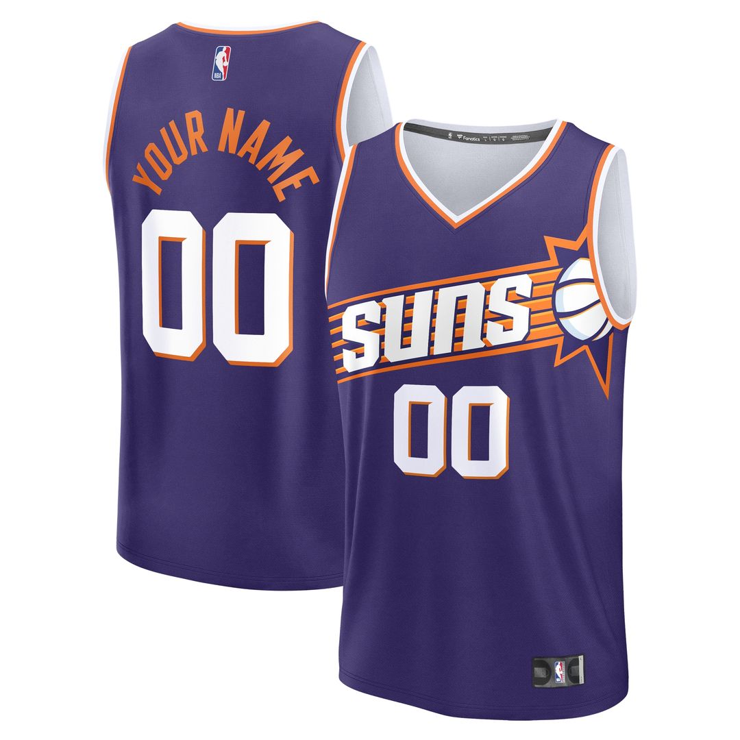 Phoenix Suns Fanatics Youth Fast Break Custom Replica Jersey - White  - Association Edition