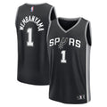 Victor Wembanyama San Antonio Spurs Fanatics Fast Break Replica Player Jersey - Icon Edition - Black