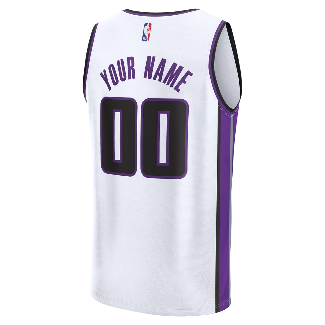 Sacramento Kings Fanatics Fast Break Custom Jersey - Statement Edition - Purple