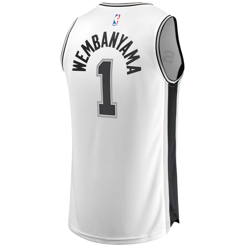 Victor Wembanyama San Antonio Spurs Fanatics Fast Break Replica Player Jersey - Association Edition - White