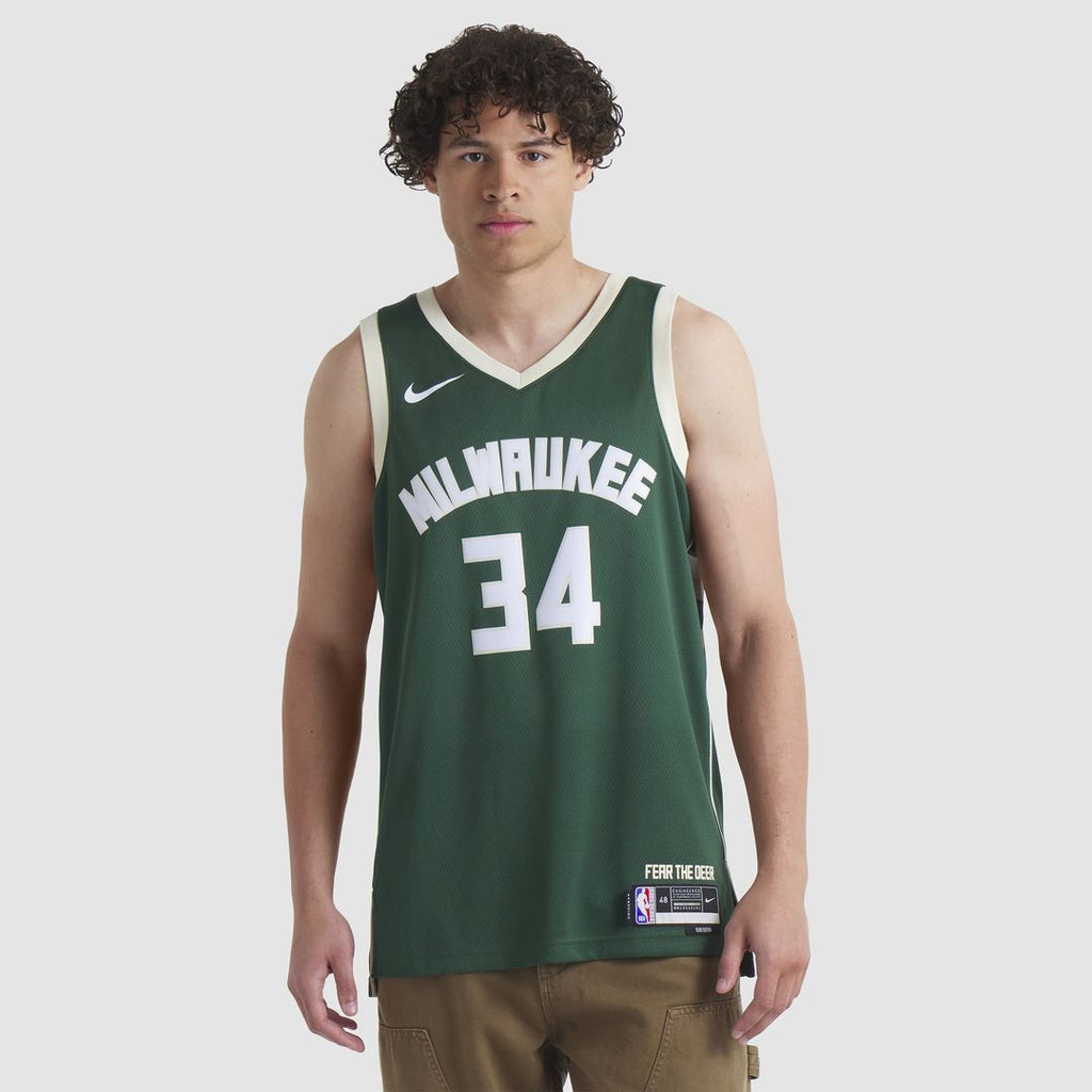 Giannis Antetokounmpo Milwaukee Bucks Nike Unisex Swingman Jersey - Association Edition - White