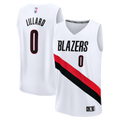 Damian Lillard Portland Trail Blazers Fanatics Youth Fast Break Replica Jersey - White - Association Edition