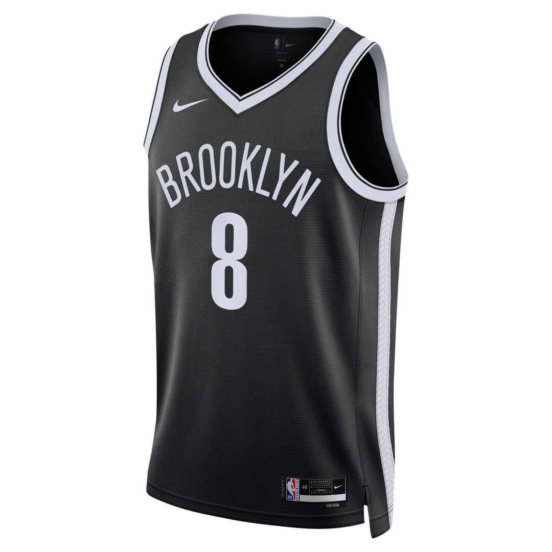 Egor Dëmin Brooklyn Nets Nike Unisex Swingman Jersey - Icon Edition - Black