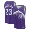 Lauri Markkanen Utah Jazz Fanatics Fast Break Replica Jersey - Icon Edition - Purple