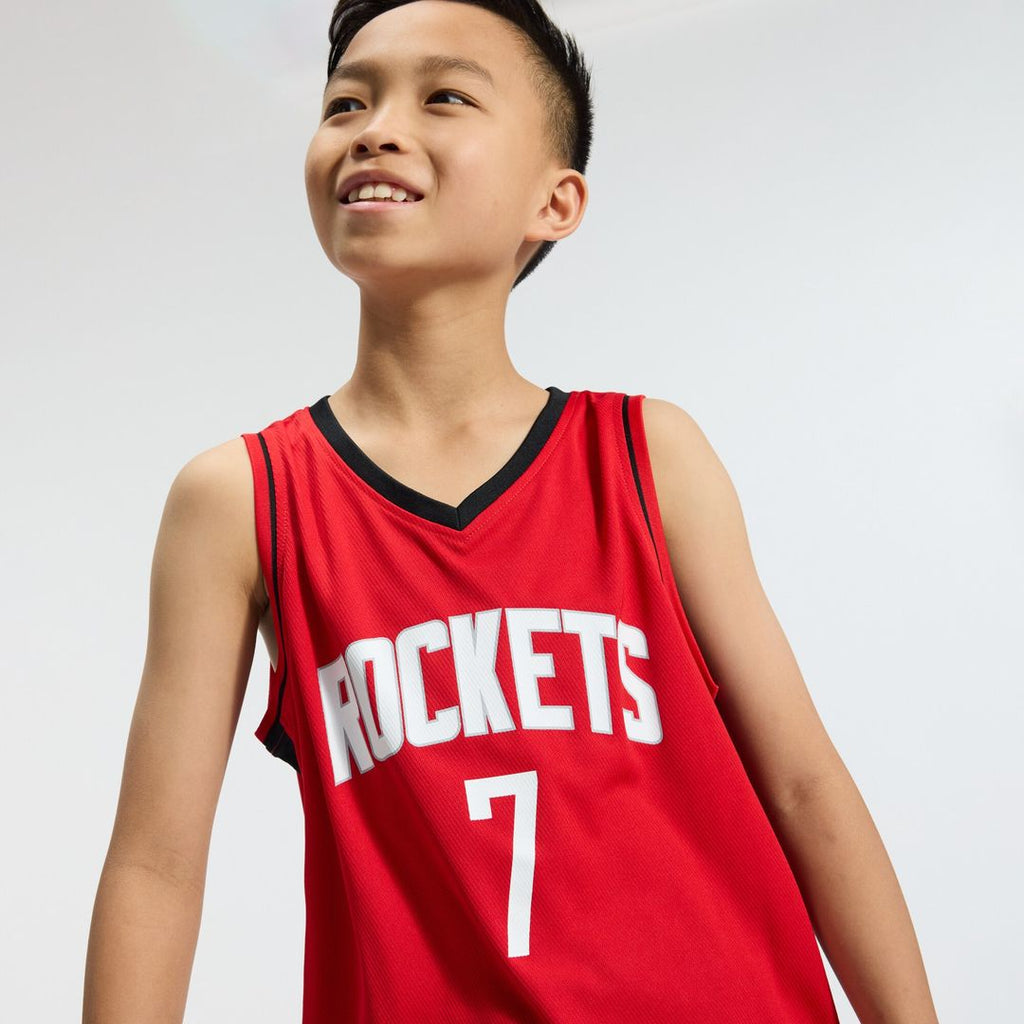 Kevin Durant Houston Rockets Fanatics Youth Fast Break Jersey - Icon Edition - Red