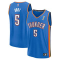 Luguentz Dort Oklahoma City Thunder Fanatics Youth 2025 NBA Finals Champions Fast Break Replica Player Jersey - Blue - Icon Edition