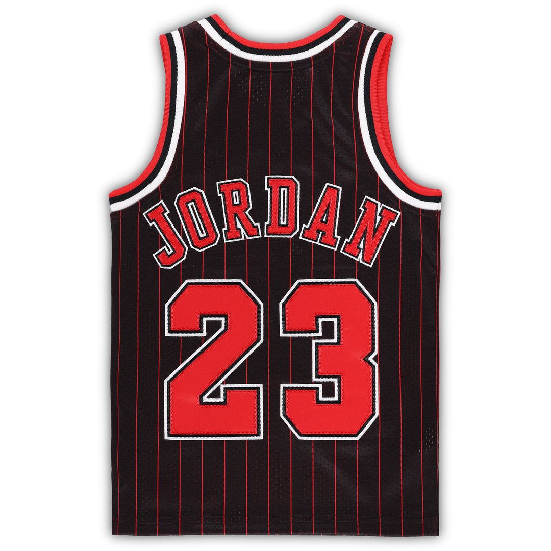 Michael Jordan Chicago Bulls Mitchell & Ness Preschool 1996/97 Hardwood Classics Authentic Jersey - Black