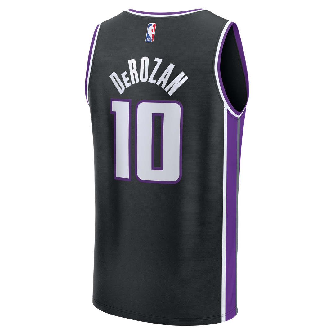 DeMar DeRozan Sacramento Kings Fanatics Fast Break Replica Player Jersey - Icon Edition - Black