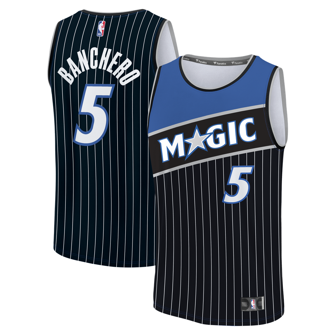 Paolo Banchero Orlando Magic Fanatics Youth  Fast Break Jersey - Statement Edition - Black