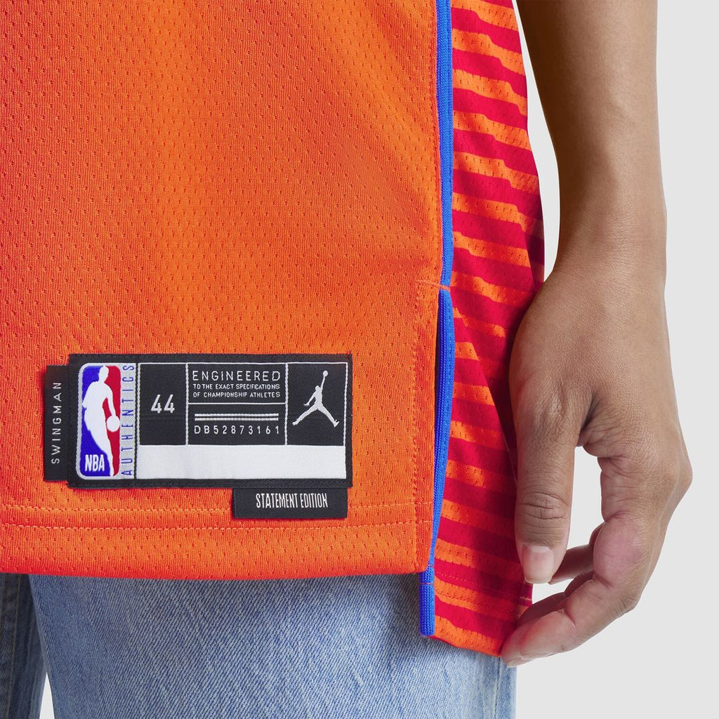 Shai Gilgeous-Alexander Oklahoma City Thunder Jordan Brand Unisex Swingman Jersey - Statement Edition - Orange