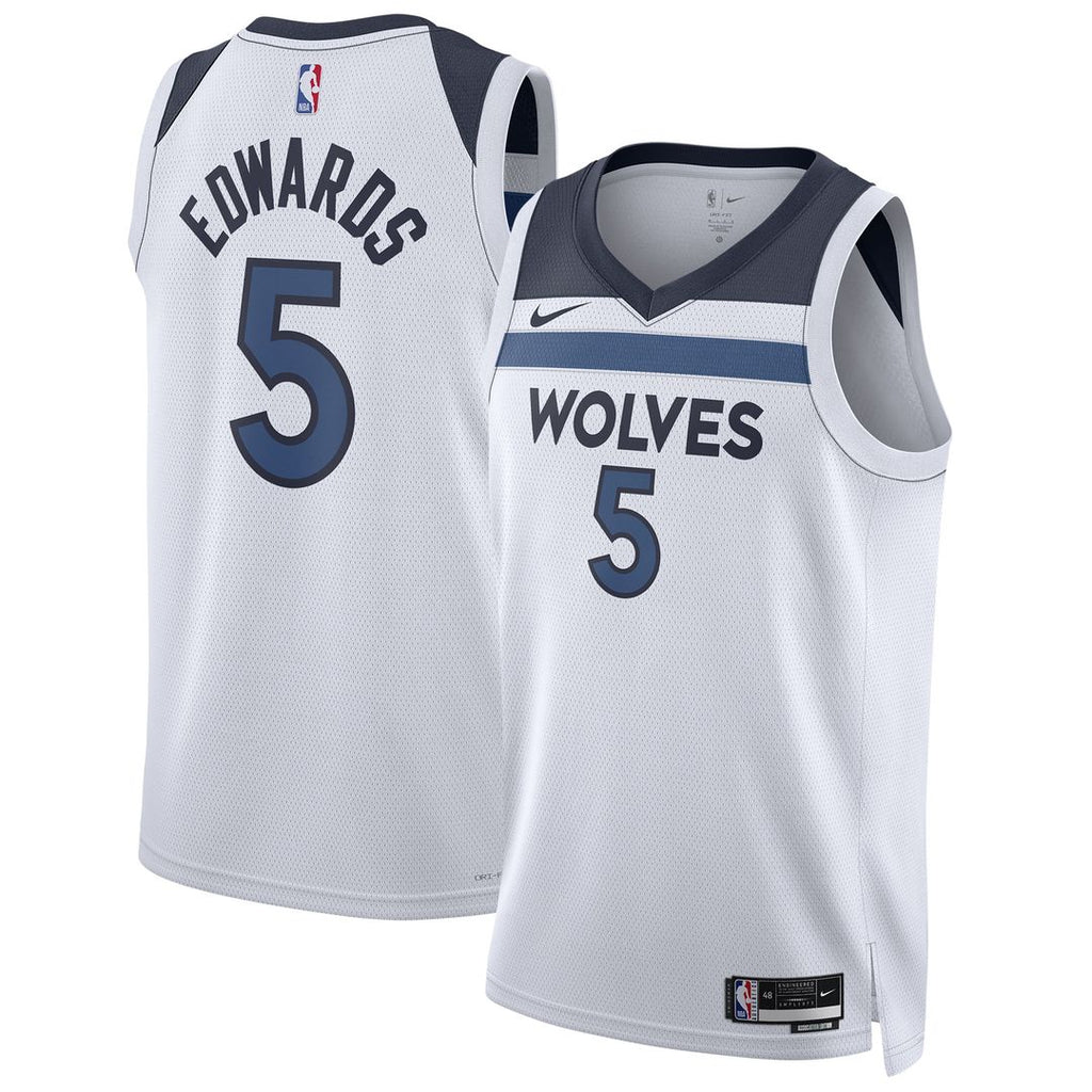 Anthony Edwards Minnesota Timberwolves Nike Unisex Swingman Jersey - Association Edition - White