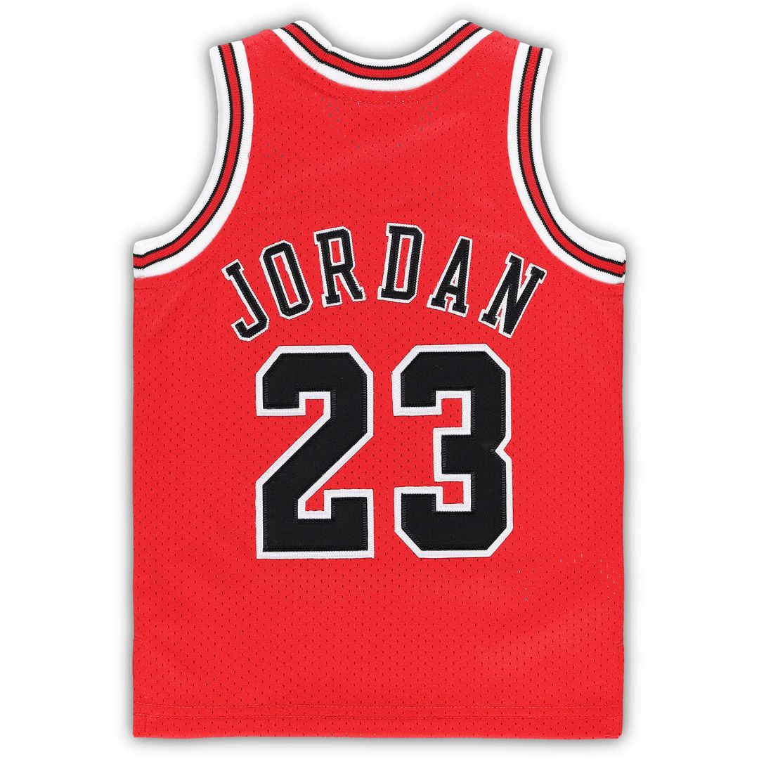Michael Jordan Chicago Bulls Mitchell & Ness Infant 1996/97 Hardwood Classics Authentic Jersey - Black