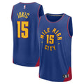 Nikola Jokic Denver Nuggets Fanatics Youth Fast Break Replica Player Jersey - Statement Edition - Blue