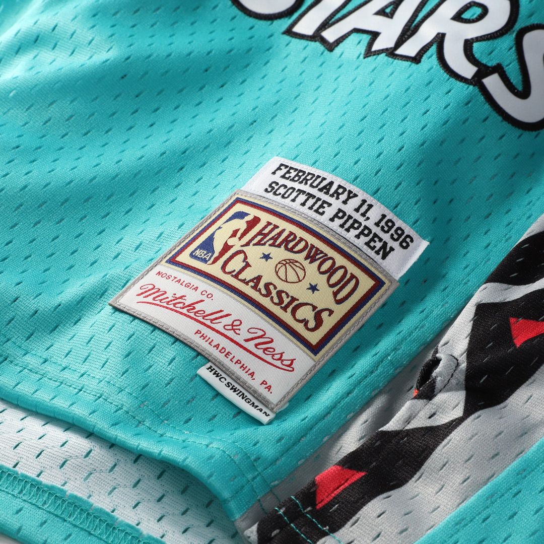 Scottie Pippen 1996 NBA All-Star Game Mitchell & Ness Youth Hardwood Classics Swingman Jersey - Teal