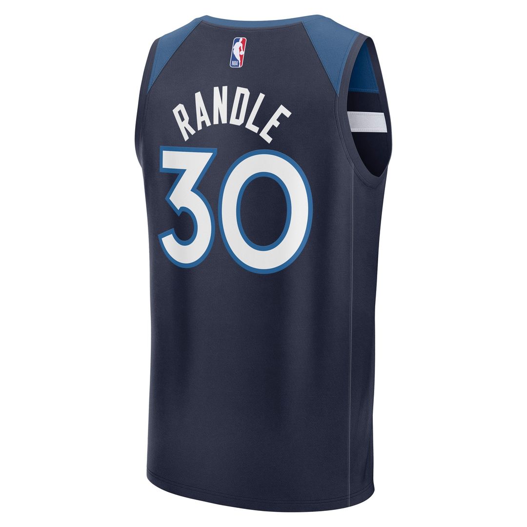 Julius Randle Minnesota Timberwolves Fanatics Fast Break Replica Player Jersey - Icon Edition - Navy