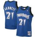 Kevin Garnett Minnesota Timberwolves Mitchell & Ness 2003/04 Hardwood Classics Swingman Jersey - Blue